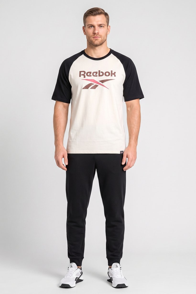 Men Sportswear Fit Short Sleeve Outdoor T-Shirt, Cream