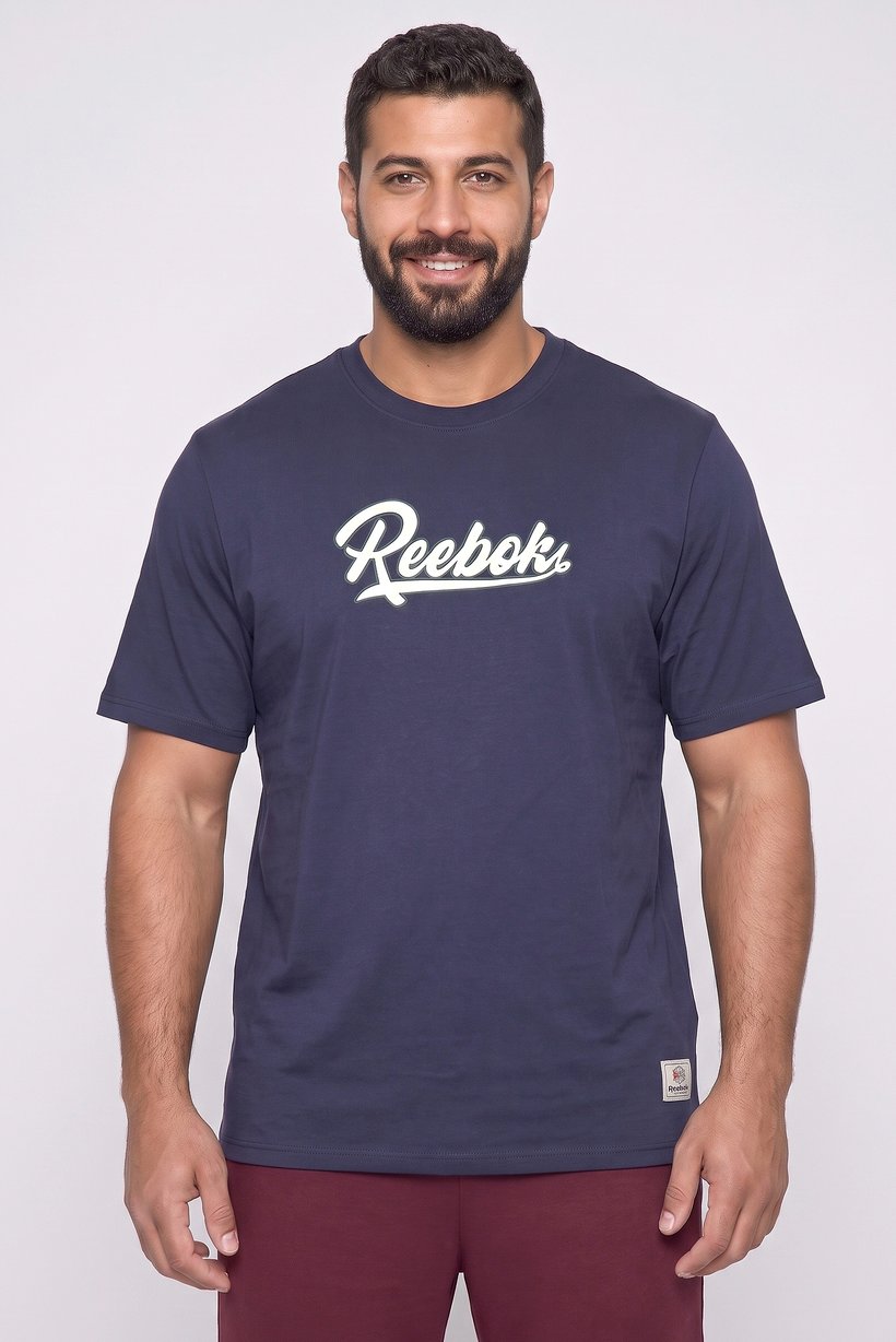Men Sportswear Fit Short Sleeve Outdoor T-Shirt, Navy