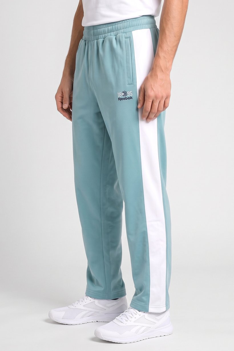 Men Sportswear Fit Outdoor Sweatpants, Light Turquoise