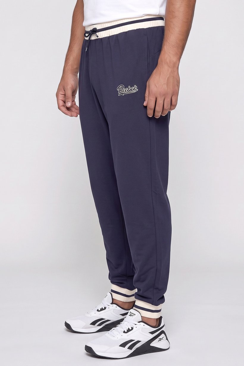 Men Sportswear Fit Outdoor Sweatpants, Navy