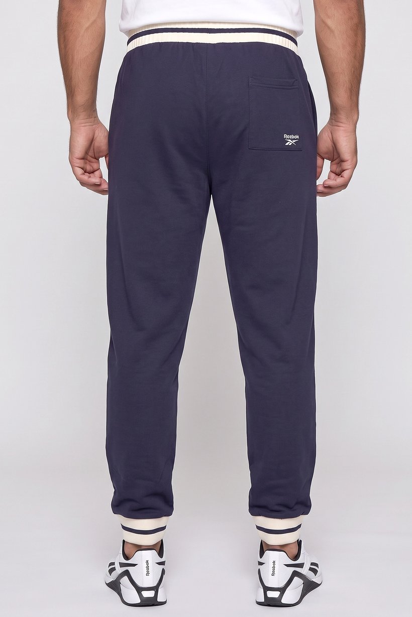 Men Sportswear Fit Outdoor Sweatpants, Navy