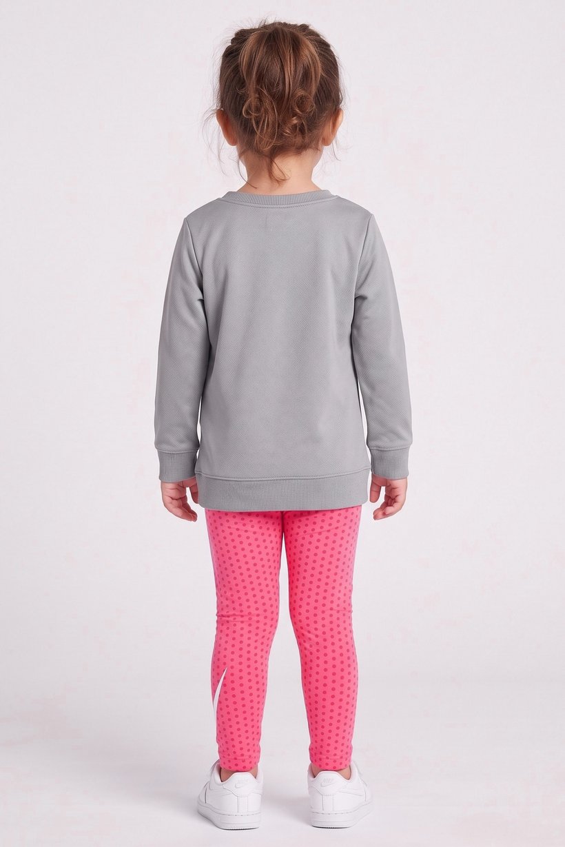 Toddlers Girl 2 Pcs Long Sleeve Sweatshirt And Leggings, Multicolor
