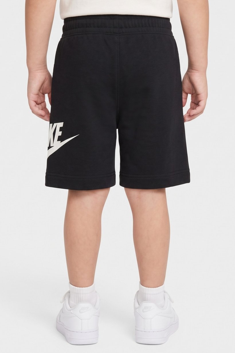Toddlers Boy Brand Logo Shorts, Black