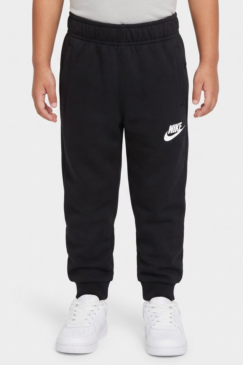 Toddlers Boy Brand Logo Jogger Pants, Black