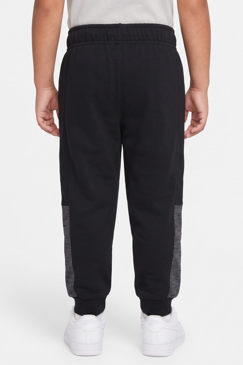 Toddlers Boy Brand Logo Jogger Pants, Black