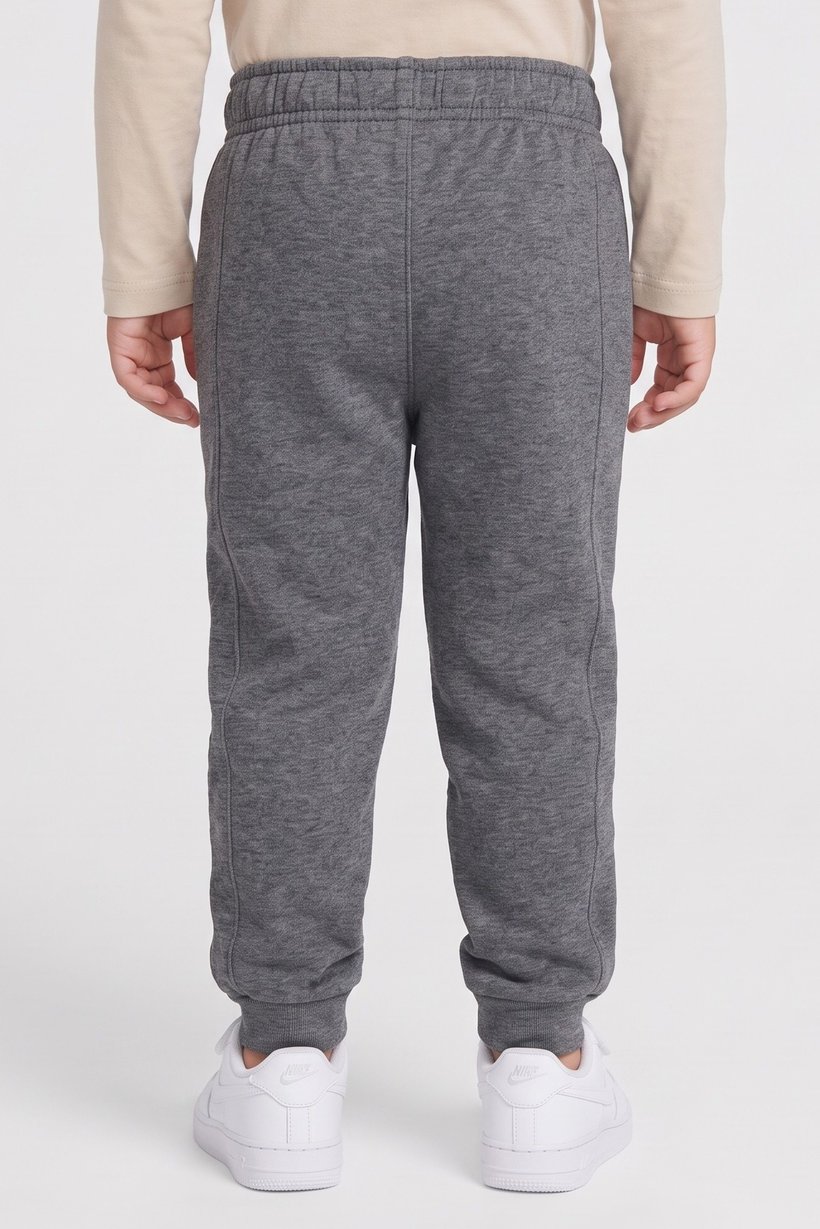 Toddlers Boy Brand Logo Pull Over Jogger Pants, Grey
