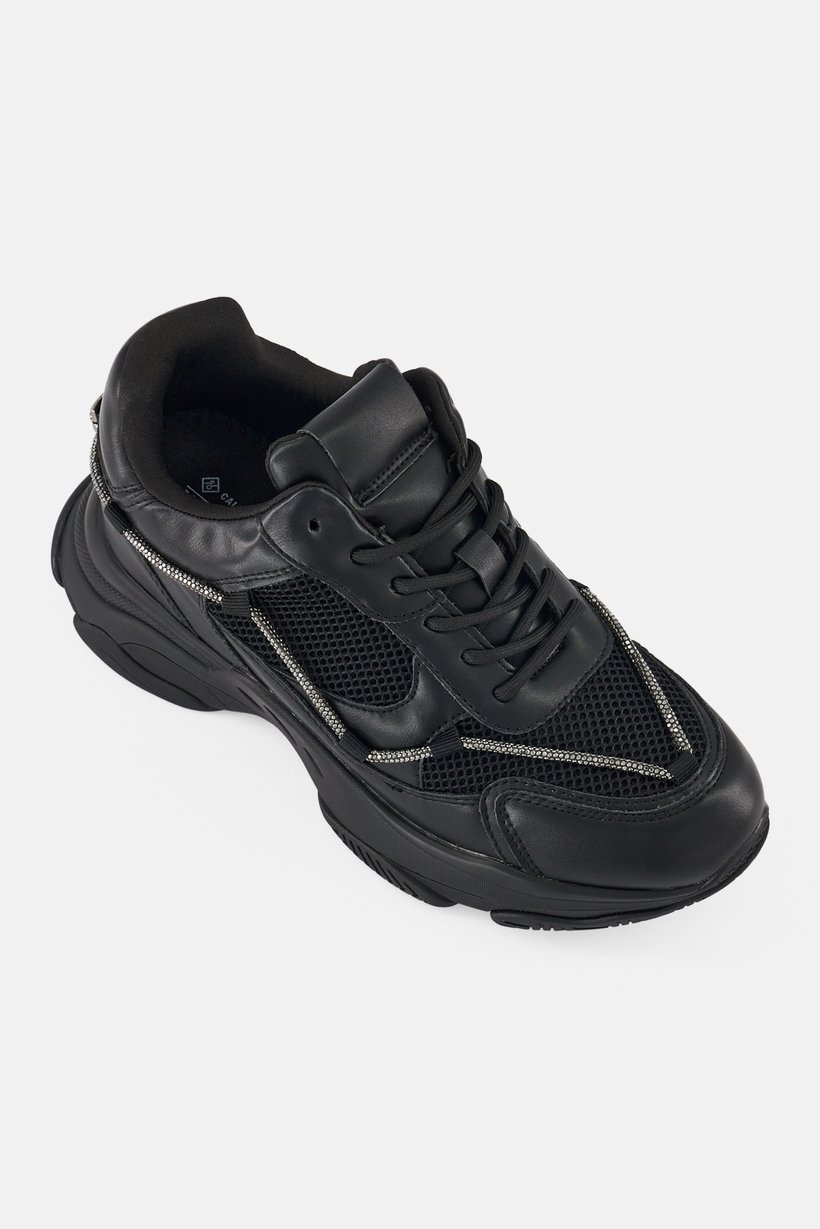 Women Rubyrose Lace Up Casual Shoes, Black