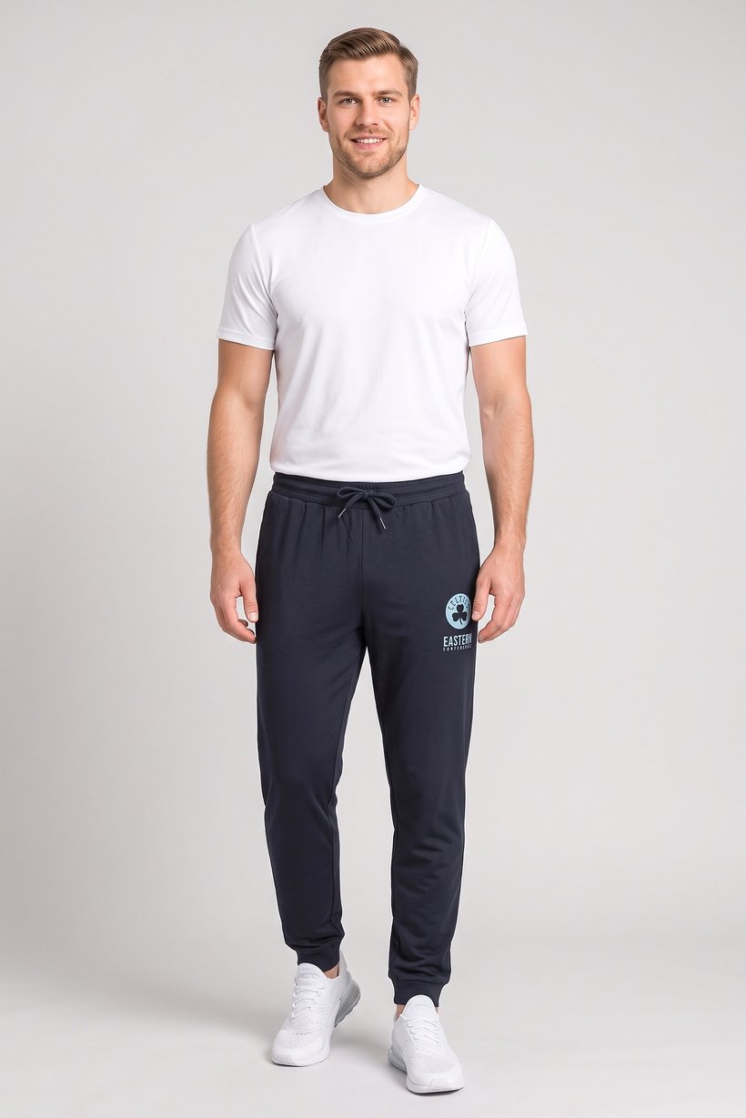Men Sportswear Fit Training Sweatpants, Dark Navy