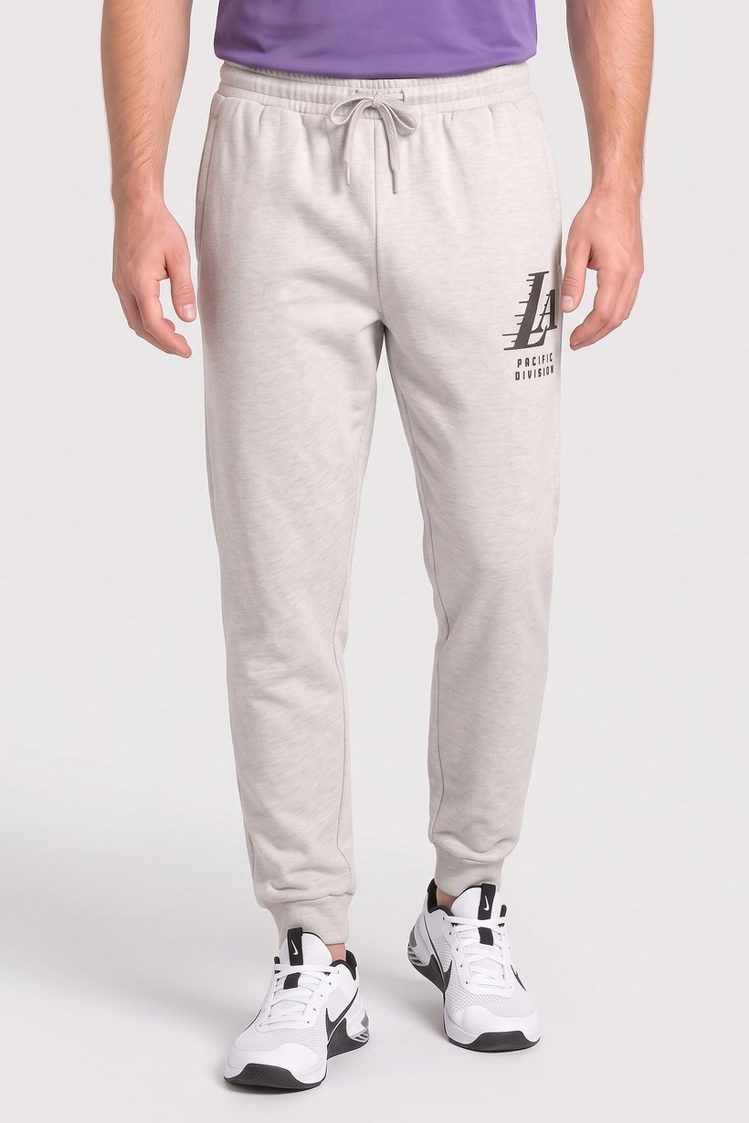 Men Sportswear Fit Training Sweatpants, Light Grey