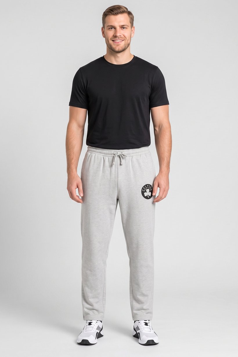 Men Sportswear Fit Outdoor Sweatpants, Light Grey