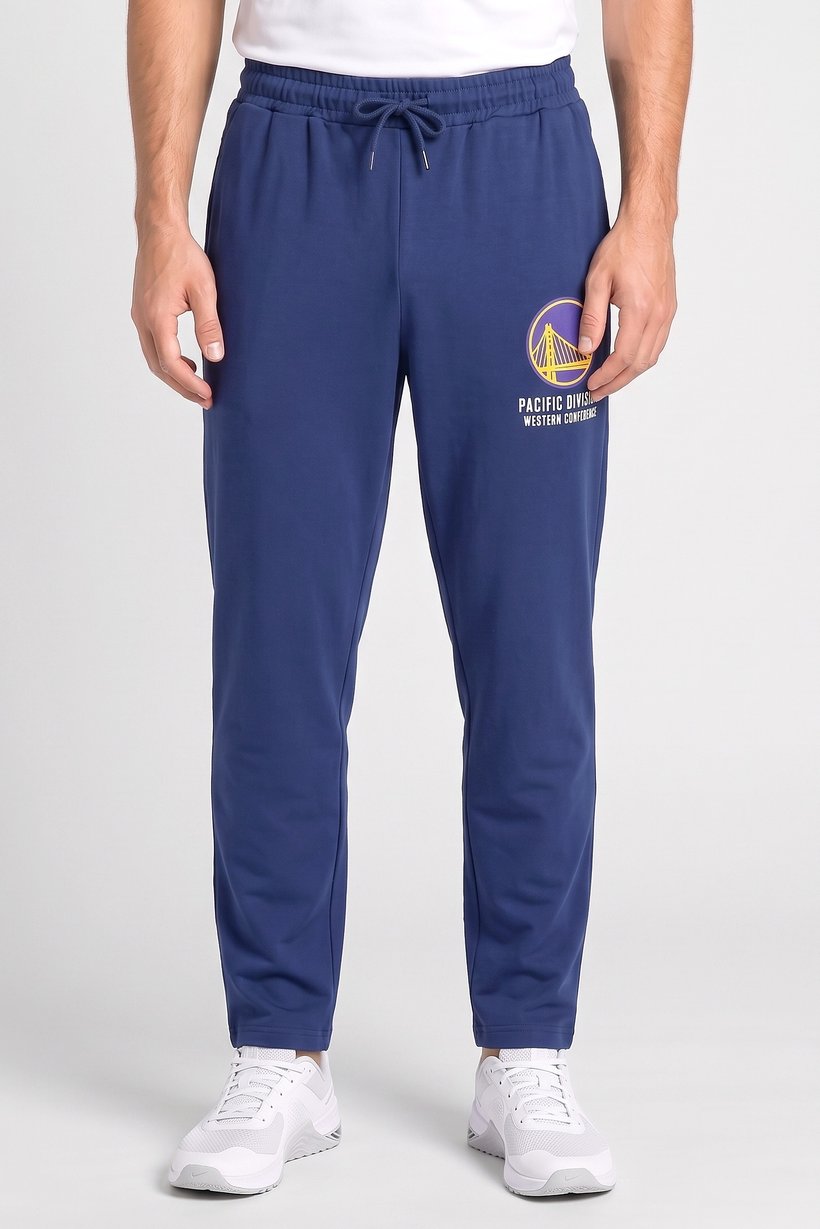 Men Sportswear Fit Training Sweatpants, Navy Blue