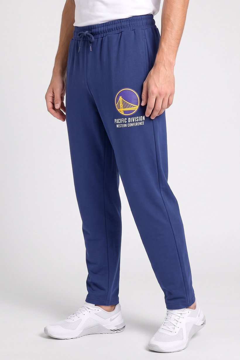 Men Sportswear Fit Training Sweatpants, Navy Blue