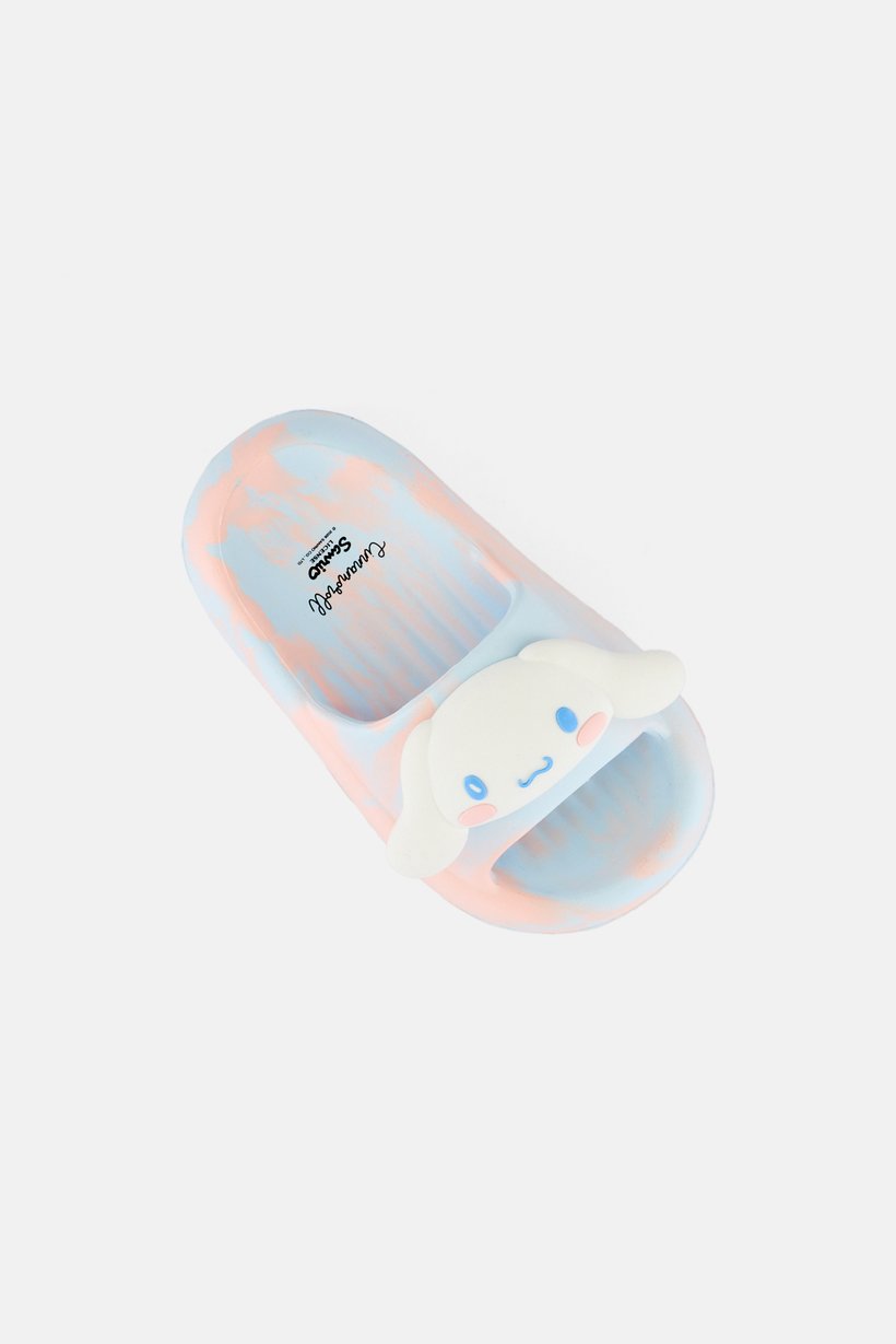 Toddlers Girl Cinnamoroll Slip On Slippers, Light Blue