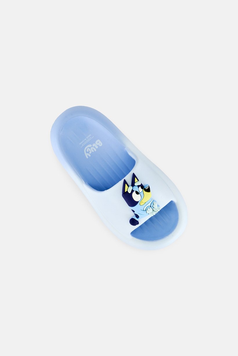 Kids Boy Bluey Slip On Slides, Multicolor