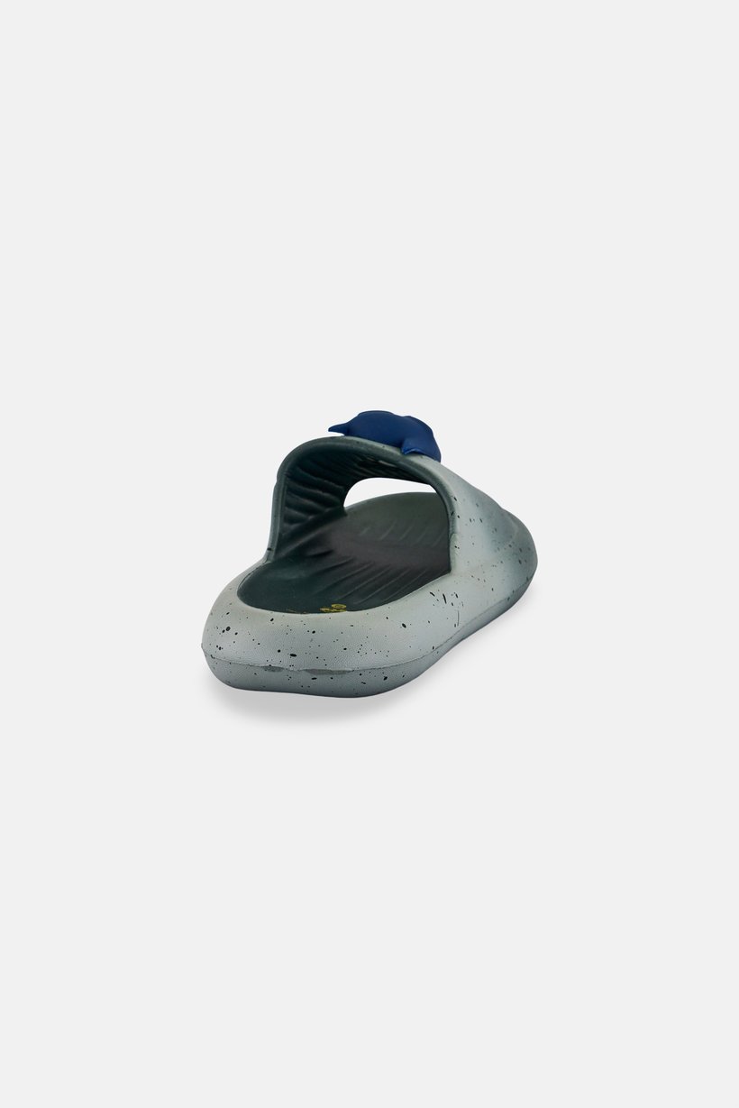 Kids Boy Batman Slip On Slides, Grey