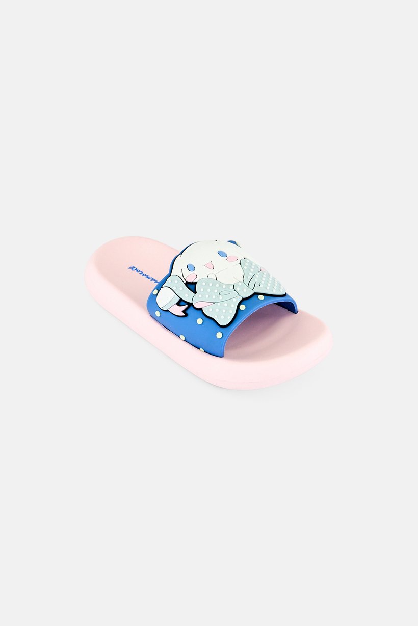 Toddlers Girl Cinnamoroll Slip On Slides, Multicolor
