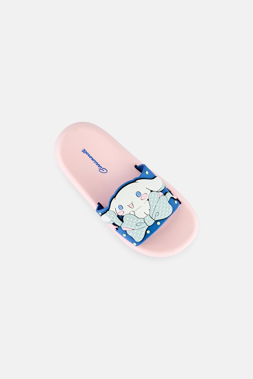 Kids Girl Cinnamoroll Slip On Slides, Multicolor