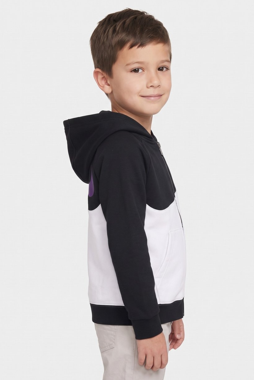 Toddlers Boy Long Sleeve Outdoor Hoodie, Multicolor
