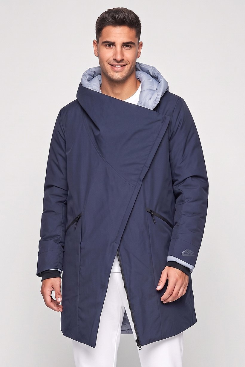Men Sportswear Fit Outdoor Jacket, Navy