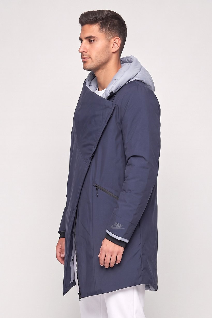 Men Sportswear Fit Outdoor Jacket, Navy