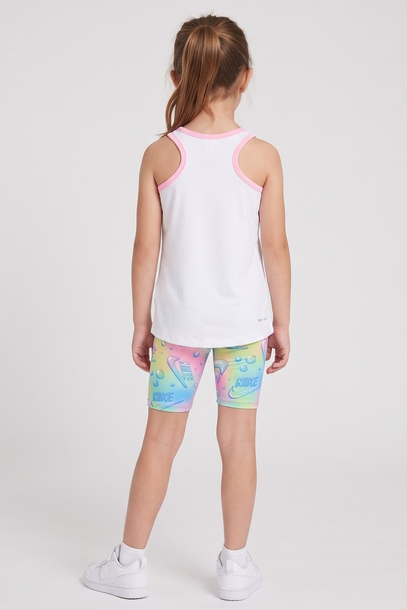 Toddlers Girl 2 Pcs Sleeveless Top And Shorts Set, Multicolor