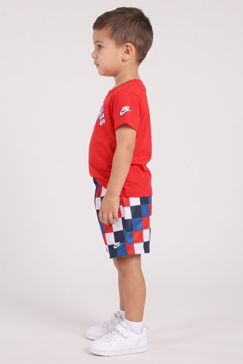 Toddlers Boy 2 Pcs Sportswear Fit Top And Short Set, Multicolot