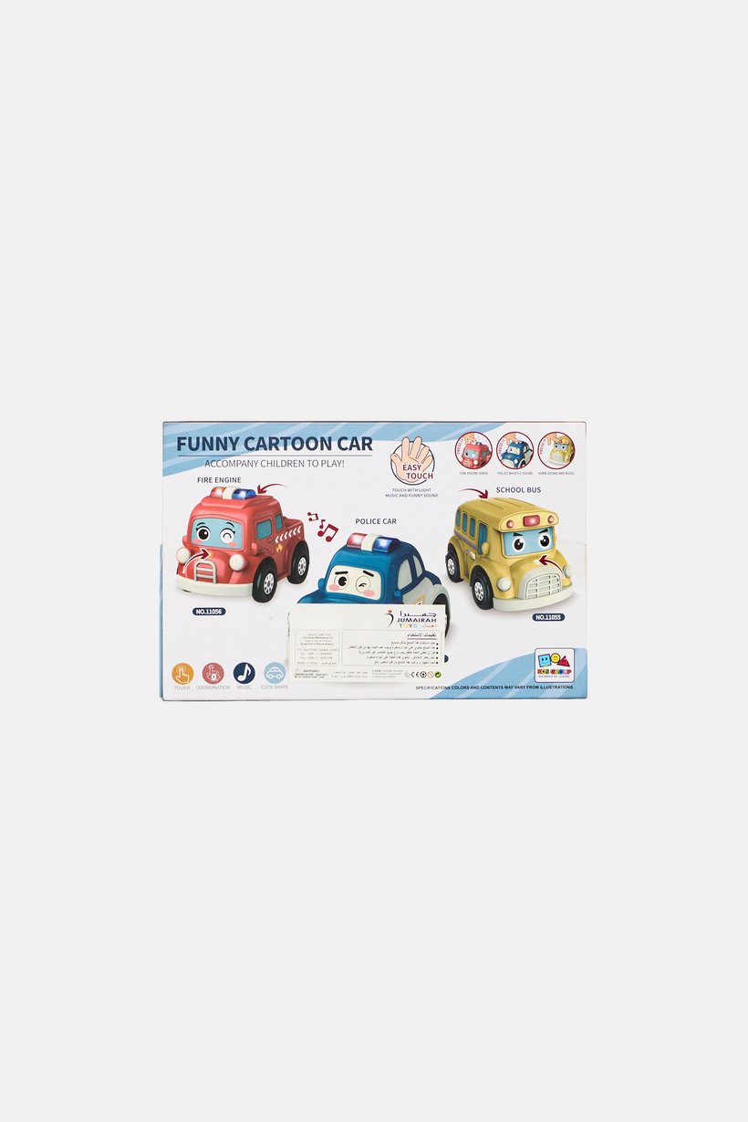 Funny Cartoon Car Fire Engine