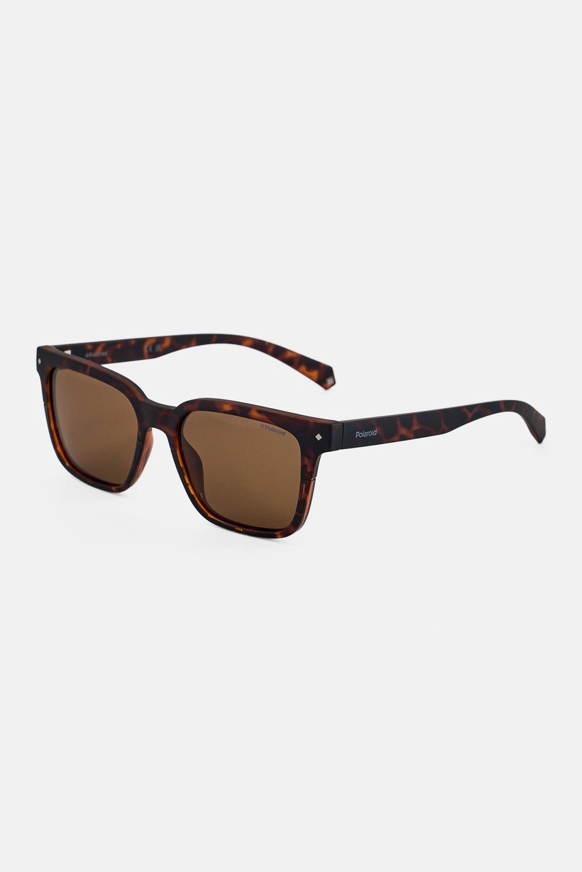 Men PLD 6044 S Square Sunglasses, Brown