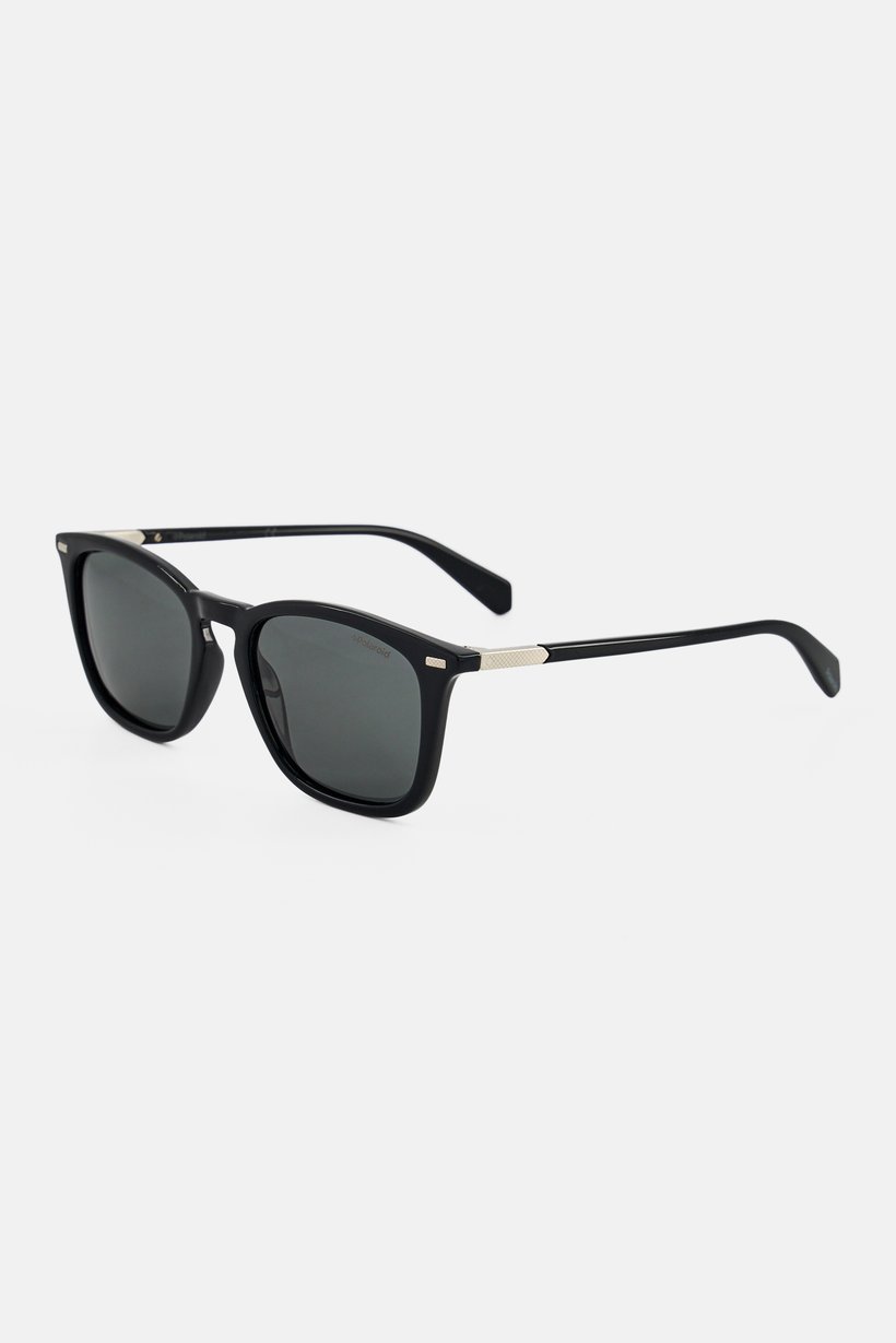 Men PLD 2085 S Square Sunglasses, Black