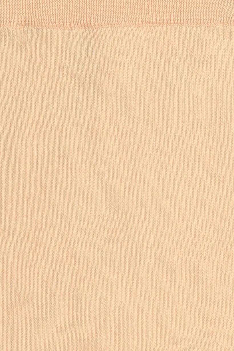 Women Textured Mini Skirt, Peach