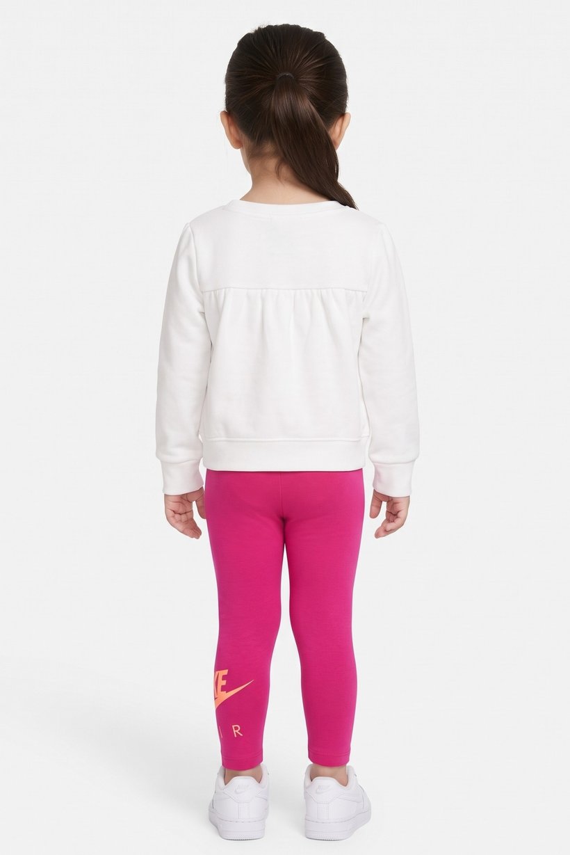 Todders Girl 2 Pcs Long Sleeve Sweatshirt And Leggings Set, Multicolor