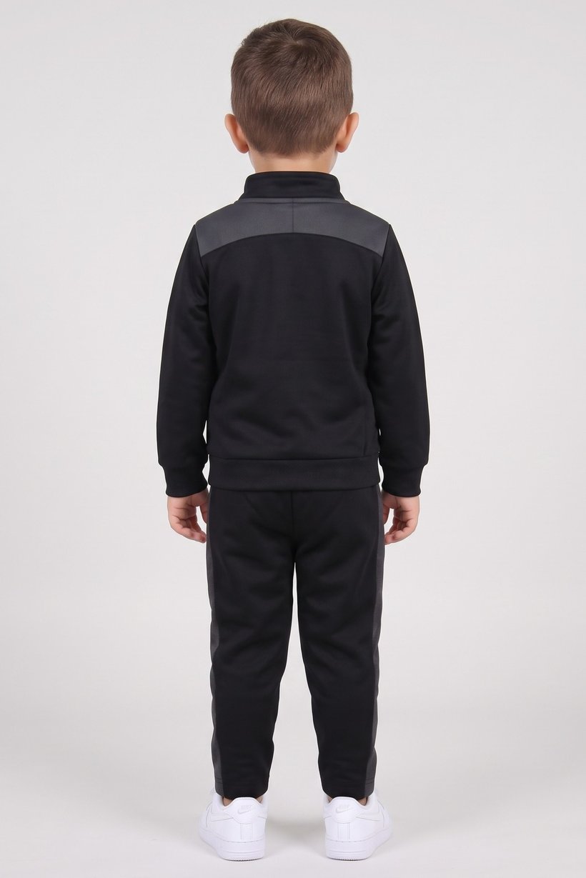 Toddlers Boy 2 Pieces Long Sleeve Sweatshirt And Pants Set, Black