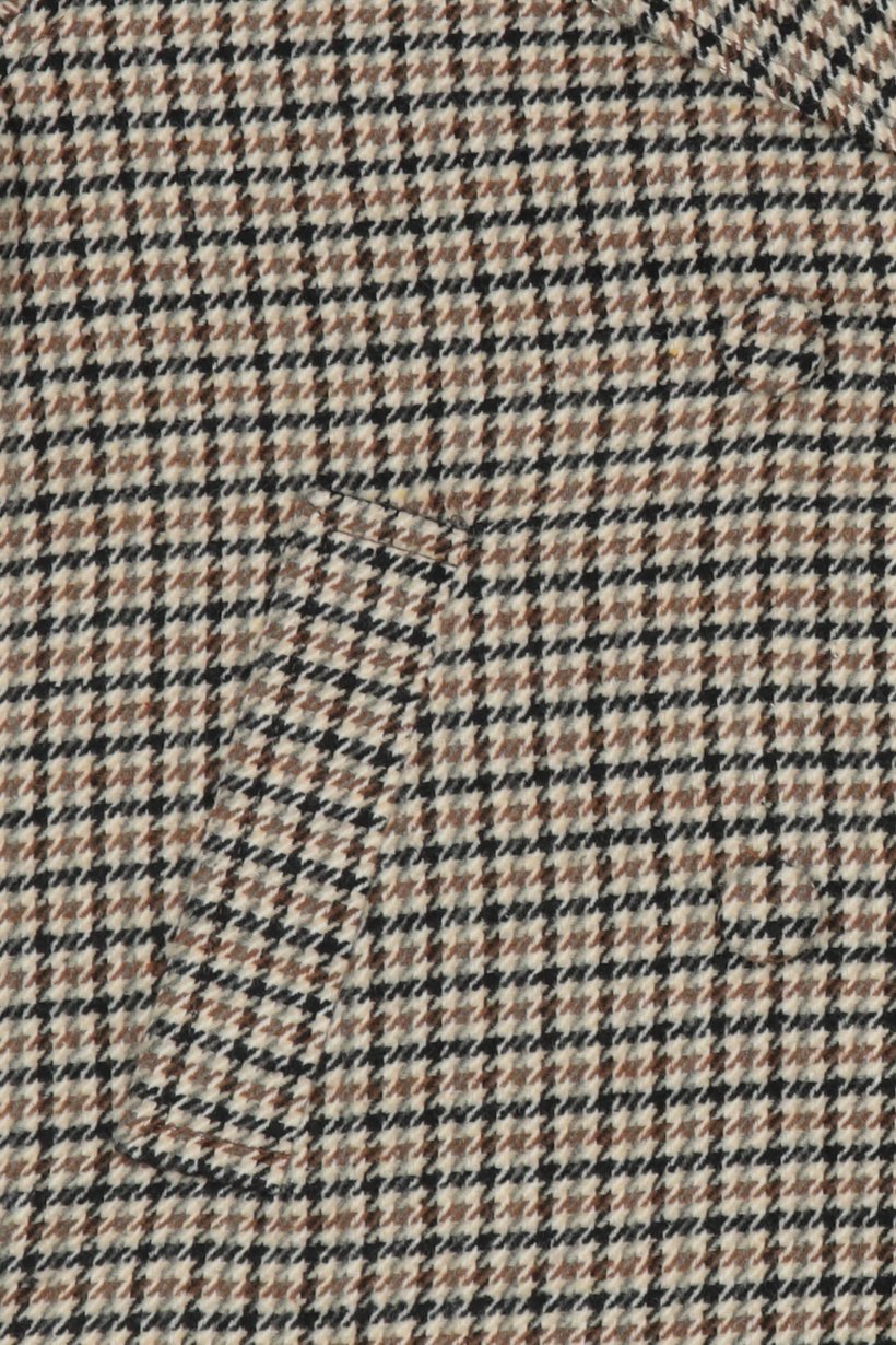 Women Checkered Crop Trench Coat, Multicolor