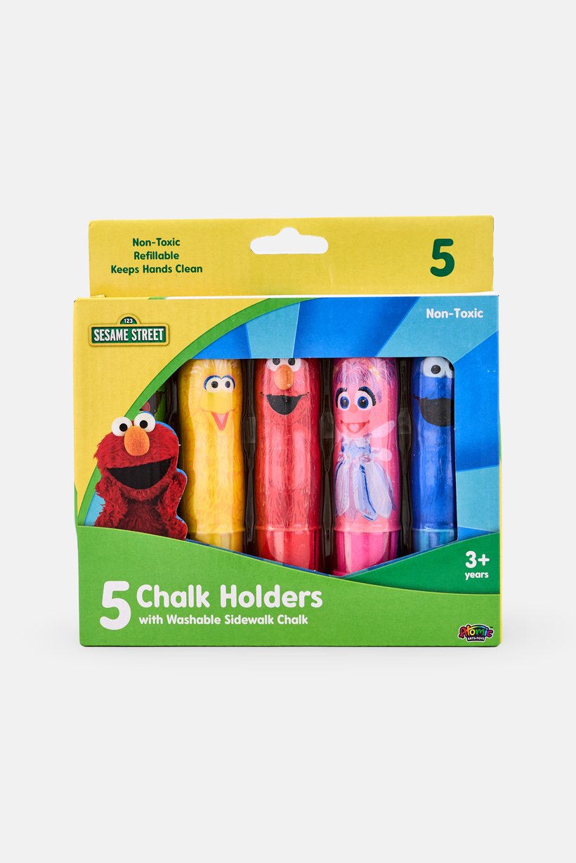 5 Pcs Sidewalk Chalk Holders