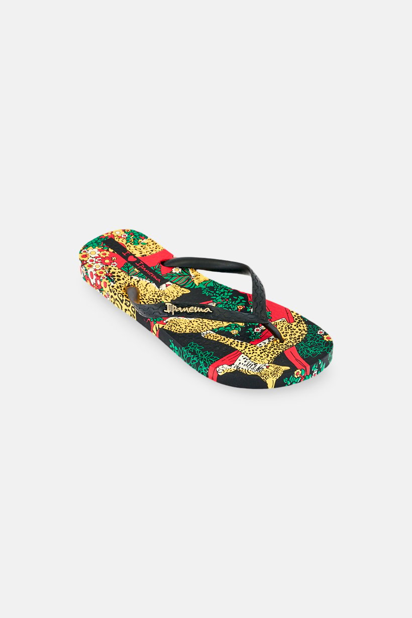 Women Cheetah Graphic Slippers, Multicolor