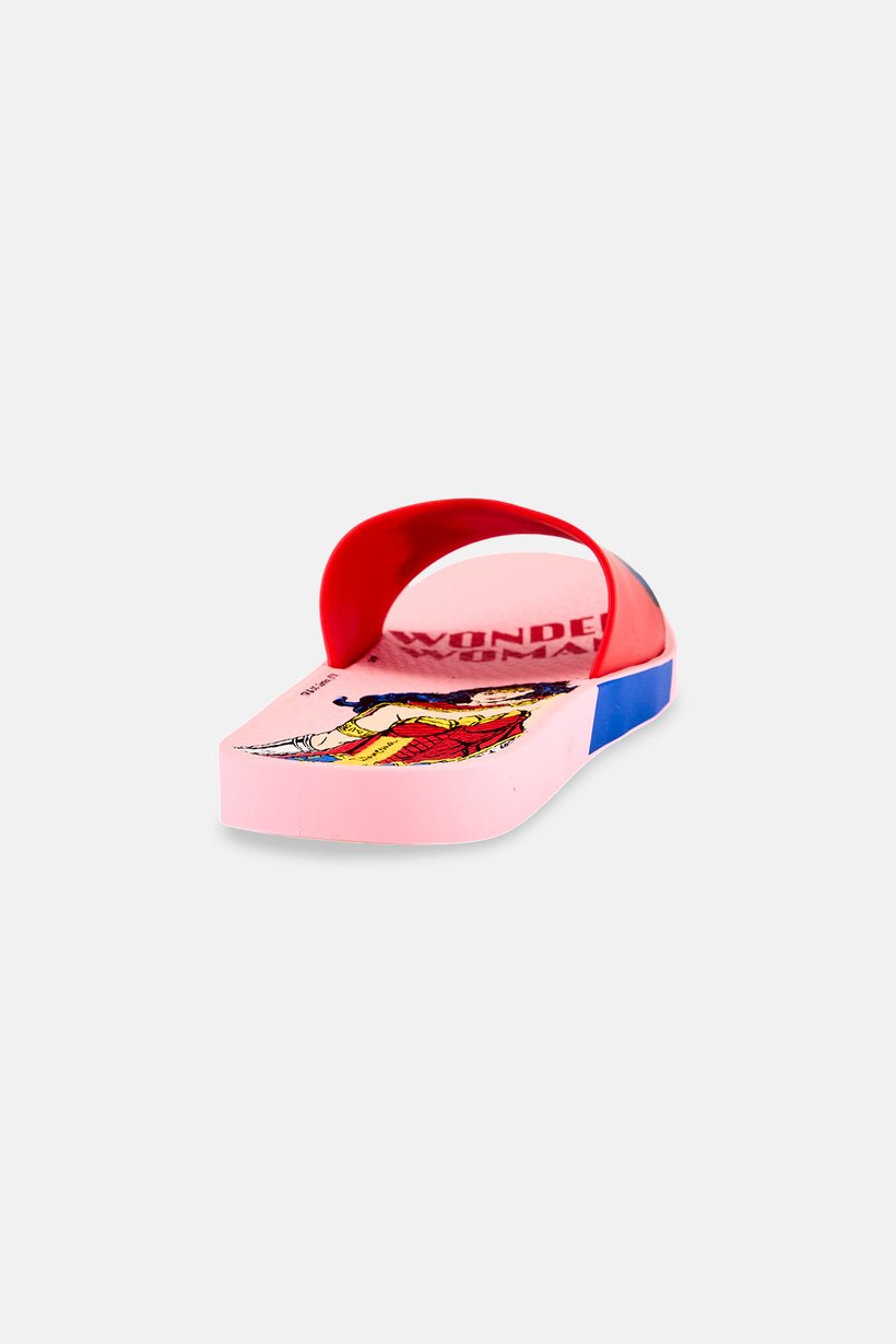 Kids Girl Liga Da Justica Slip On Slippers, Multicolor