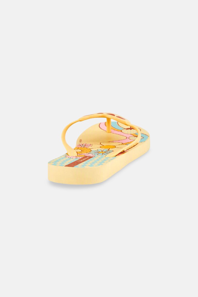 Kids Girl Love Floral Slip On Slippers, Multicolor