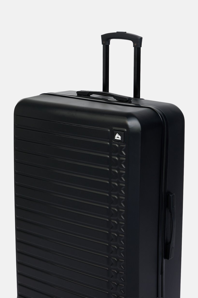 28 Inch Hardshell Check-In Spinner Luggage, Black
