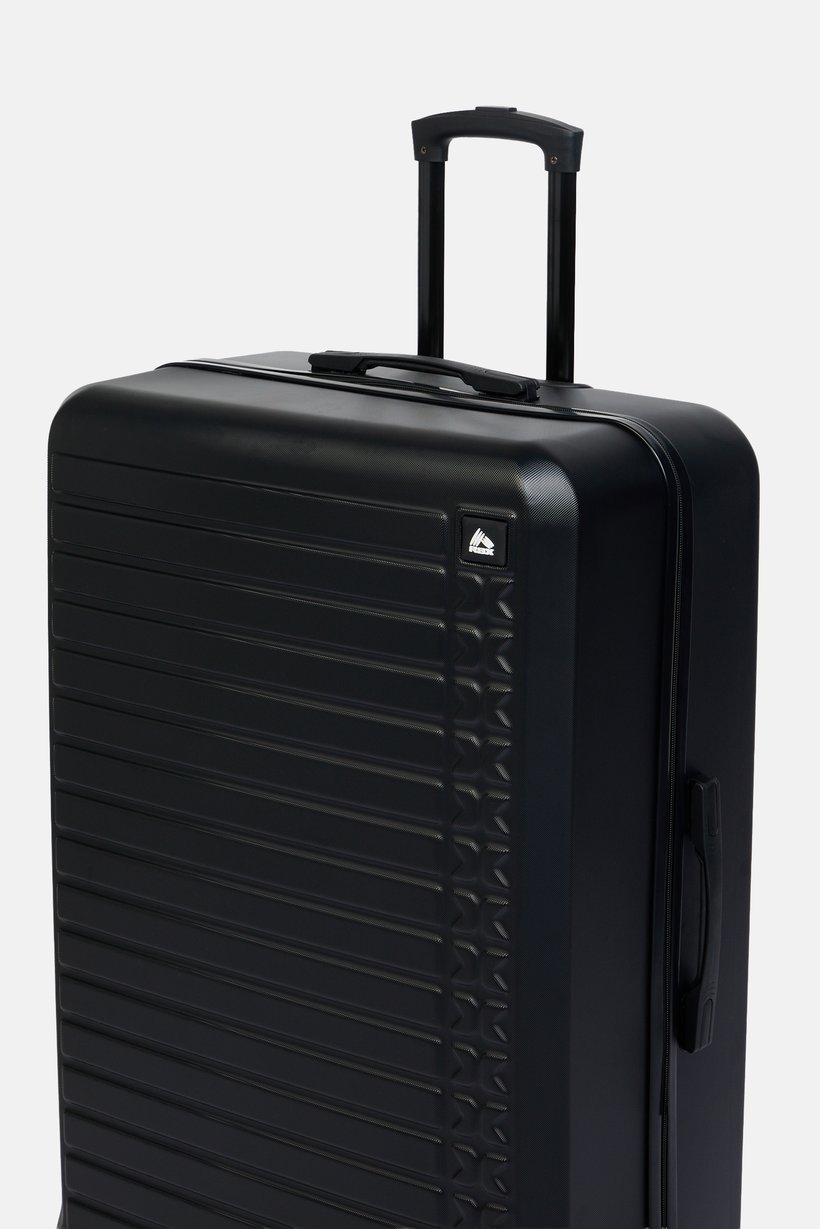 33 Inch Hard Shell Check In Spinner Luggage, Black