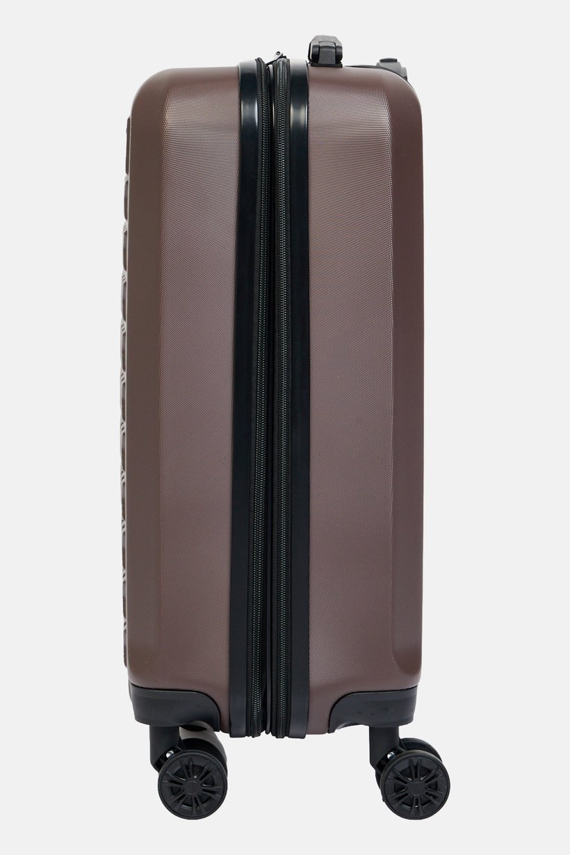 21 Inch Hardshell Cabin Spinner Luggage, Brown