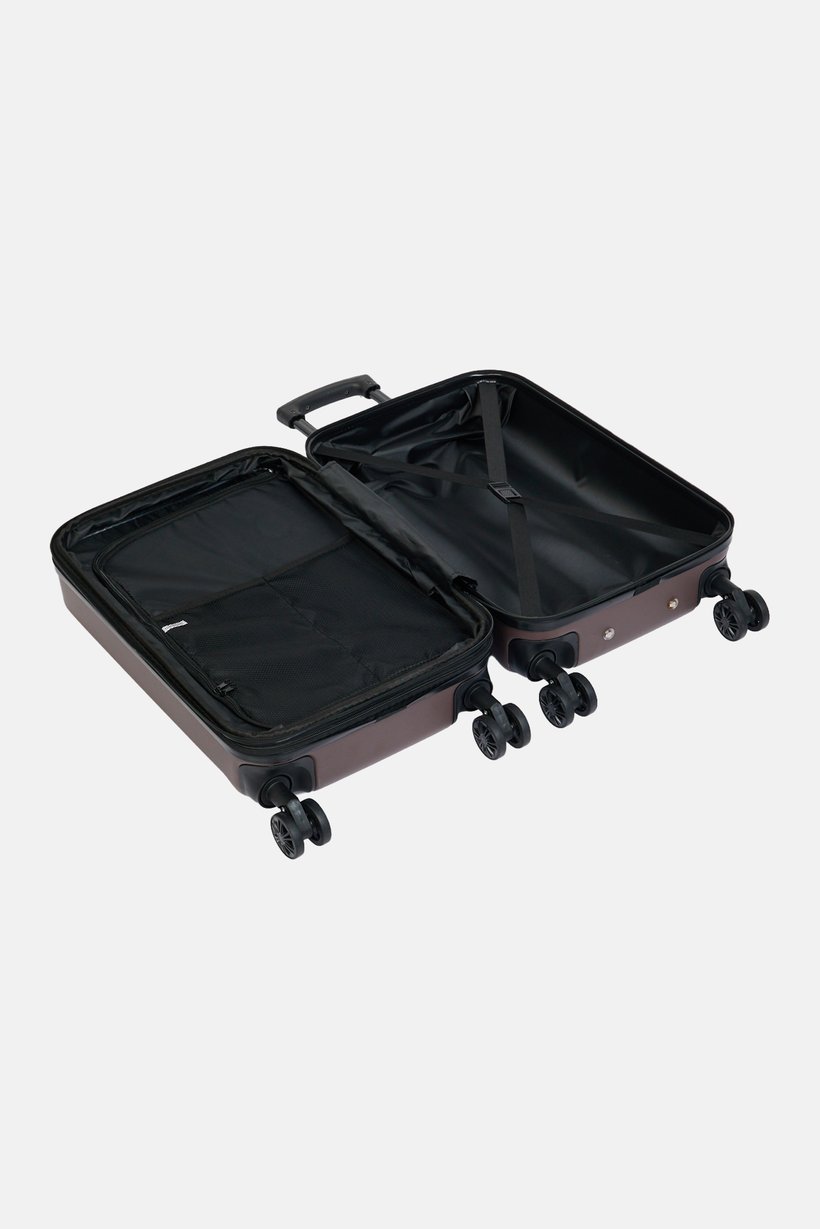 21 Inch Hardshell Cabin Spinner Luggage, Brown