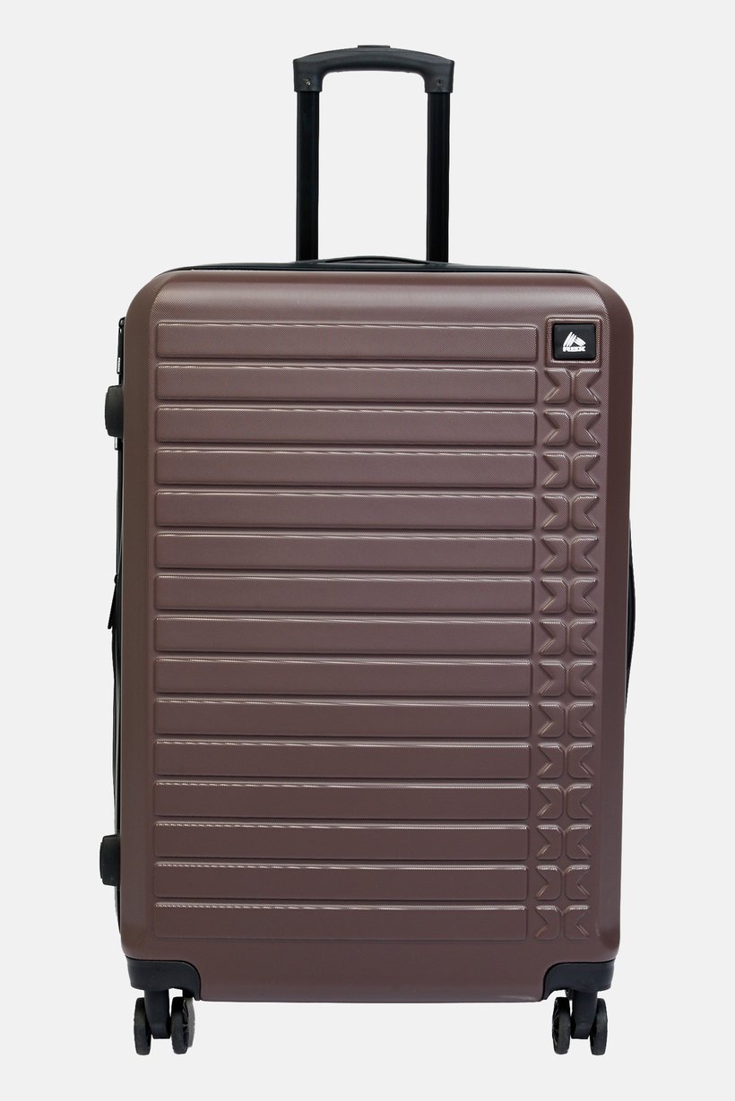 28 Inch Hard Shell Spinner Luggage, Seal Brown