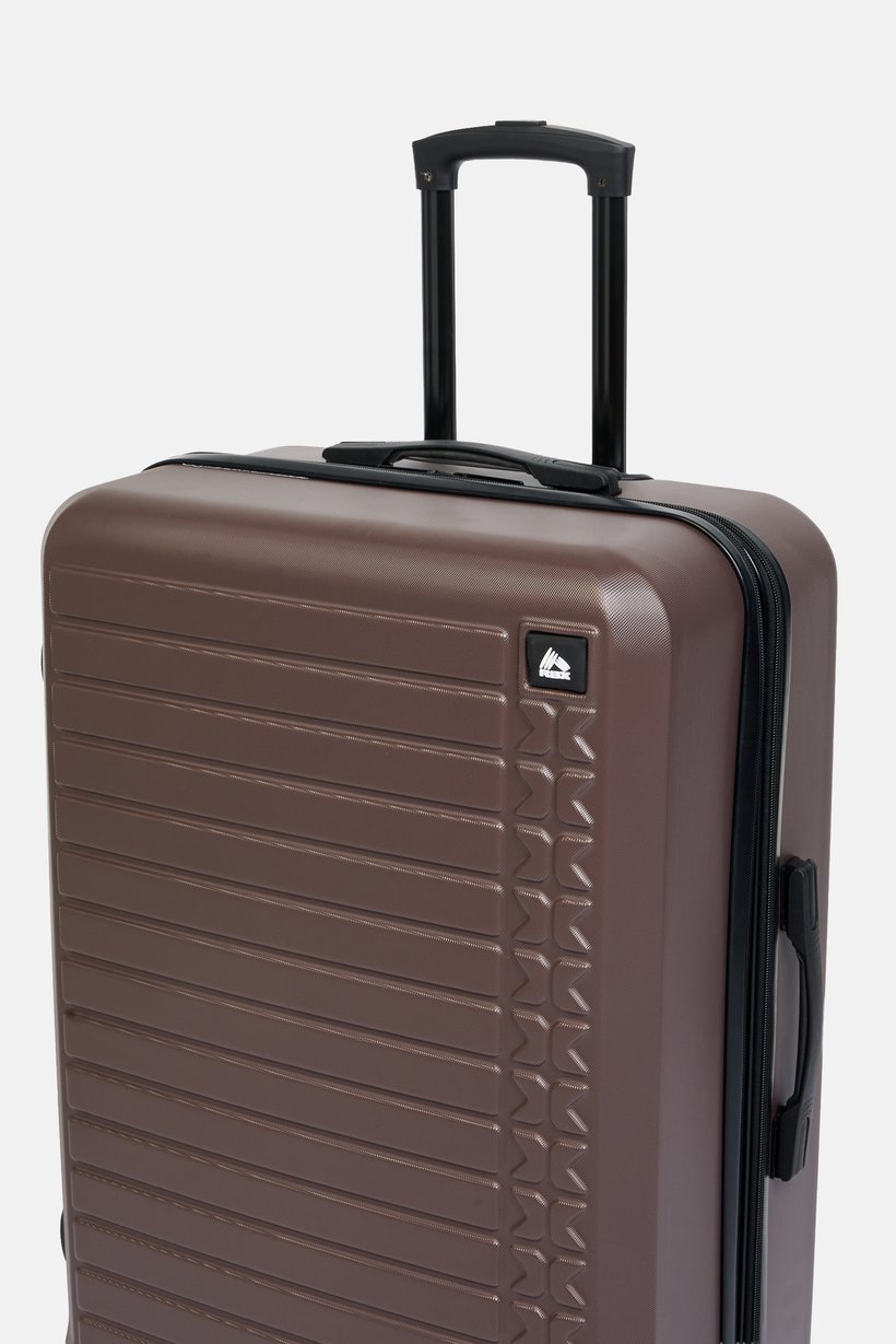 28 Inch Hard Shell Spinner Luggage, Seal Brown