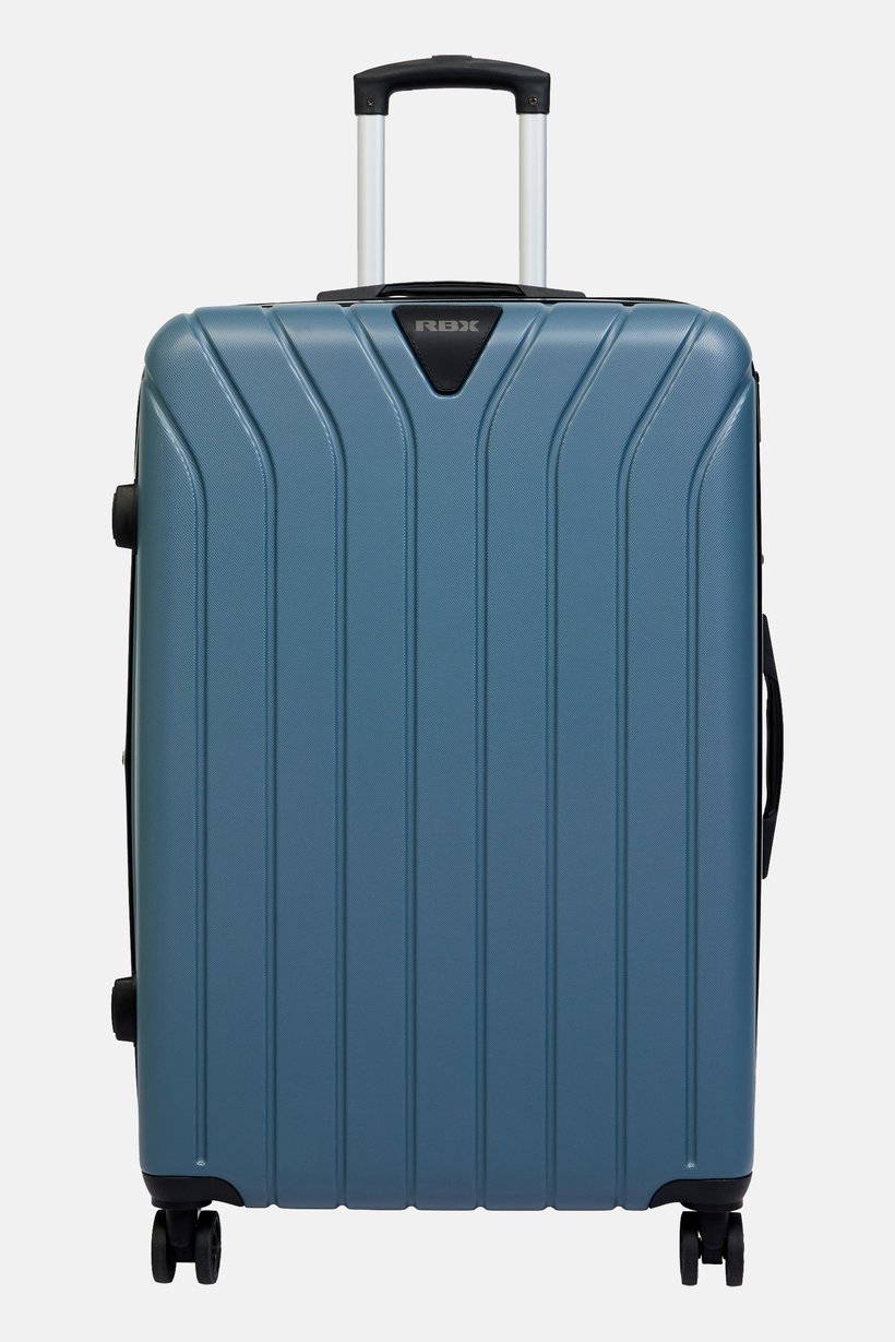 35 Inch Hardshell Check In Spinner Luggage, Dark Dusty Blue
