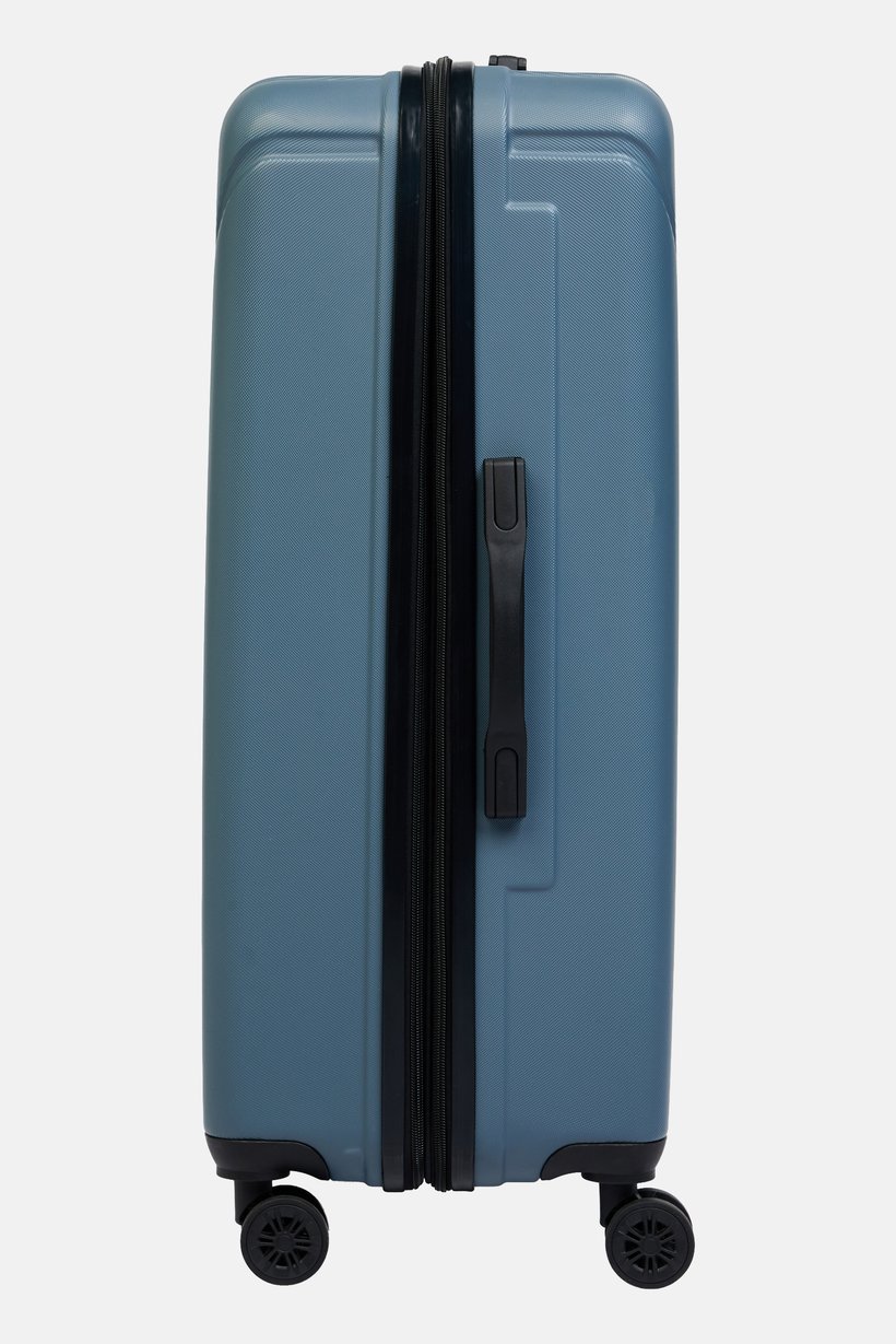 35 Inch Hardshell Check In Spinner Luggage, Dark Dusty Blue