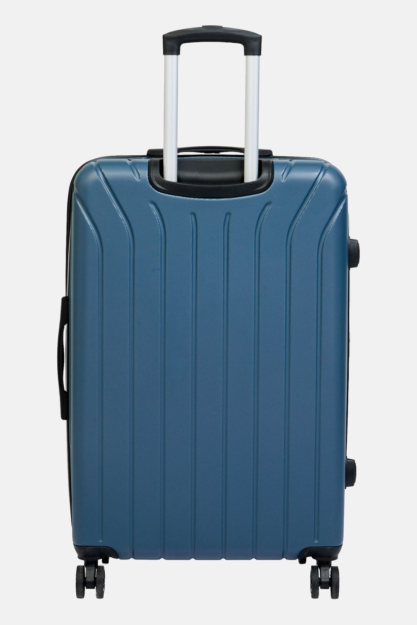 28 Inch Expandable Hardshell Check-In Spinner Luggage, Slate Blue