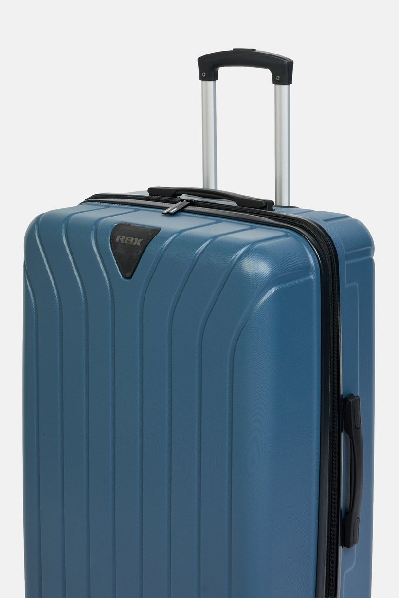 28 Inch Expandable Hardshell Check-In Spinner Luggage, Slate Blue
