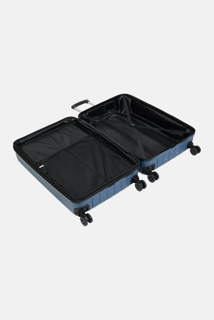 28 Inch Expandable Hardshell Check-In Spinner Luggage, Slate Blue