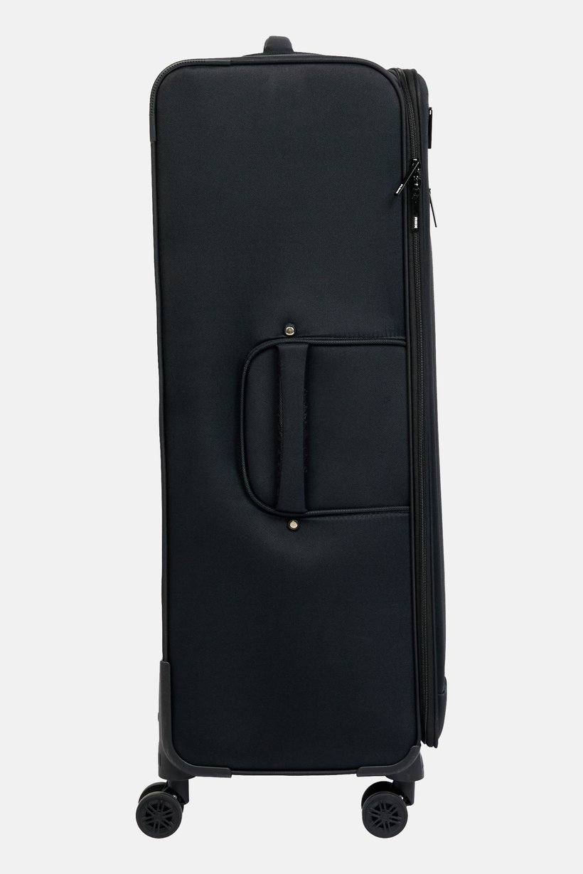 34 Inches Softshell Tokyo Check In Spinner Luggage, Black