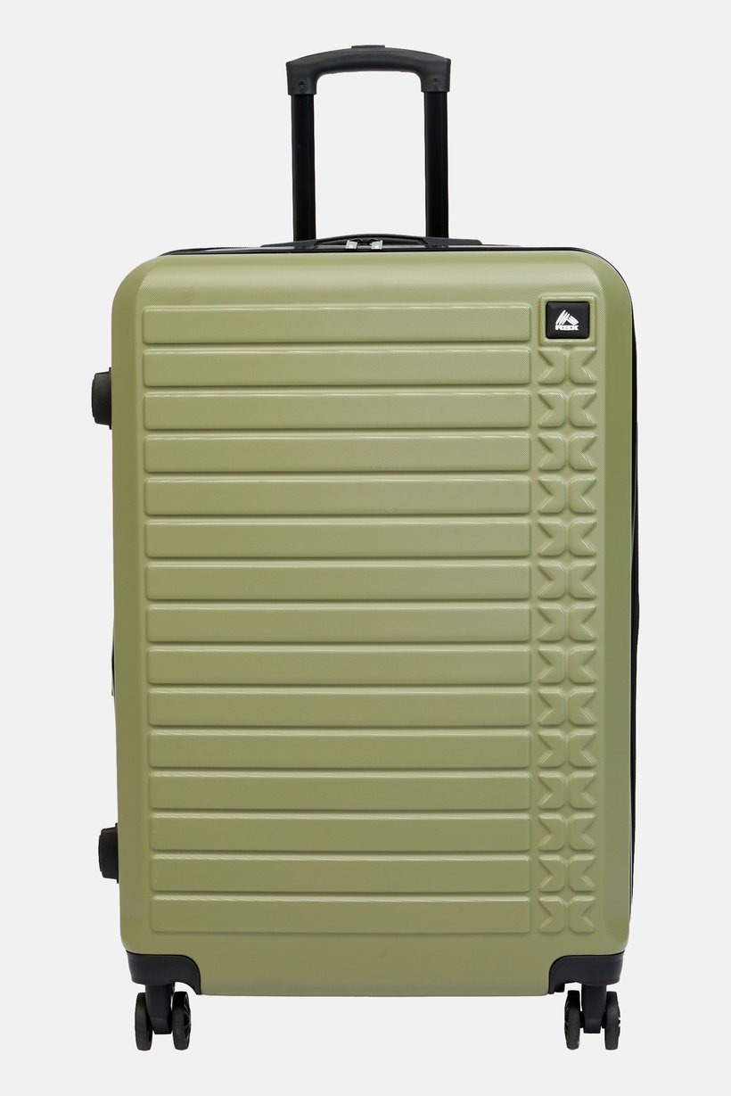 32 Inch Hard Shell Spinner Luggage, Deep Lichen